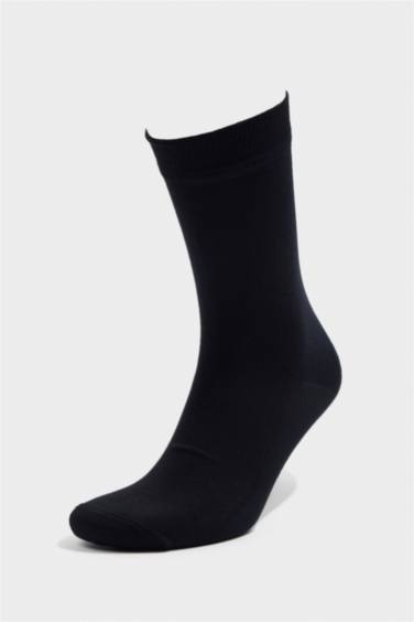 Erkek Dikişsiz 5'li Bambu Uzun Çorap