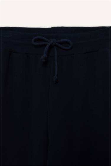 Balloon Fit Beli Bağcıklı Geniş Paça Eşofman Altı