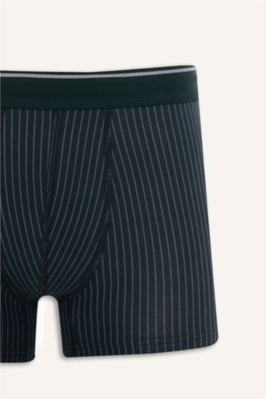 Regular Fıt Kareli 3'lü Boxer