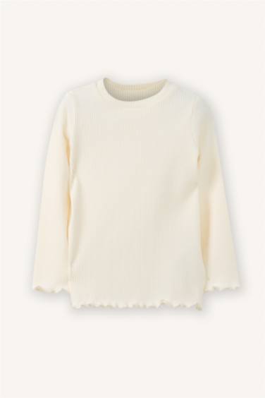 فستان بيبي بناتي تويل مطرز قصة عادية - قطعتين