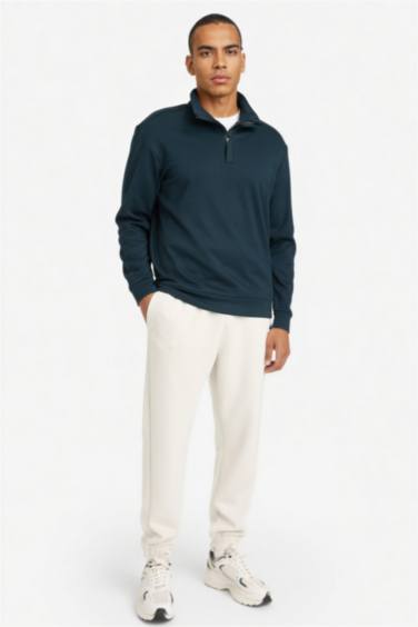 Standart Fit Modal Sweatshirt