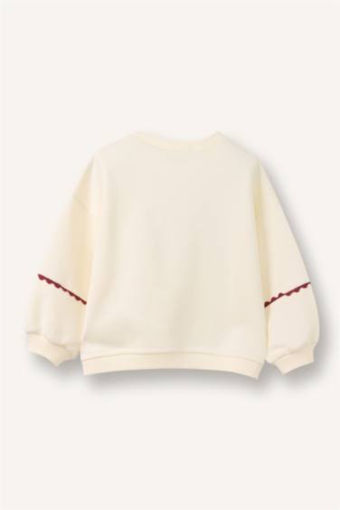 Oversize Sweatshirt Kız Bebek