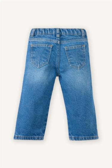 بنطرون جينز بناتي كولوت فيت