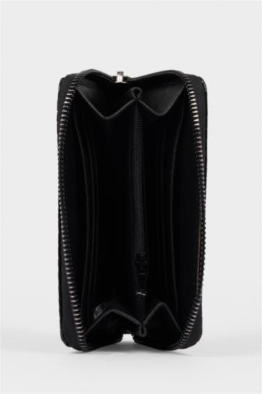 Kadın Gofre Dokulu Cüzdan