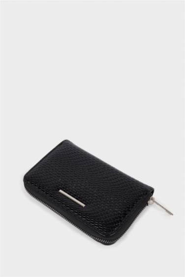 Kadın Gofre Dokulu Cüzdan