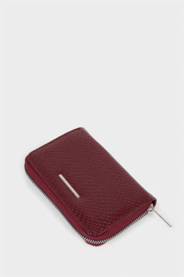 Kadın Gofre Dokulu Cüzdan