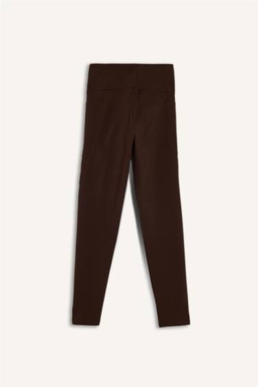 Yüksek Bel Sporcu Tayt - Görsel 9