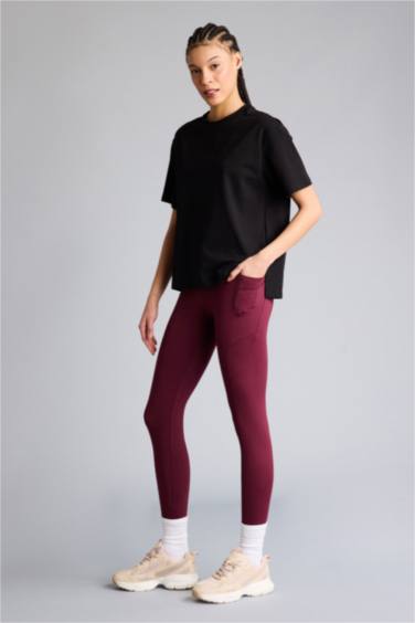 High Waist Ankle Length Leggings