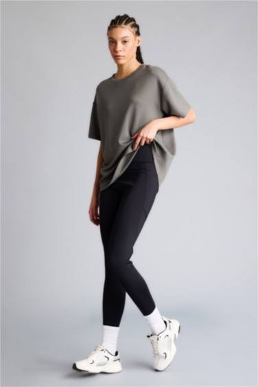 Yüksek Bel Sporcu Tayt