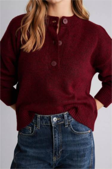 Regular Fit Crew Neck Pullover