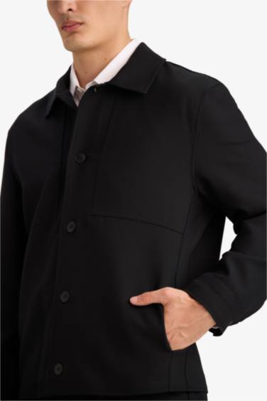 Regular Fit Cotton Lined Blazer