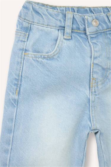 Wıde Leg Geniş Paça Pamuklu Pantolon Kız Bebek