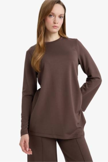 Regular Fit Long Sleeve Tunic