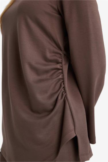 Regular Fit Long Sleeve Tunic