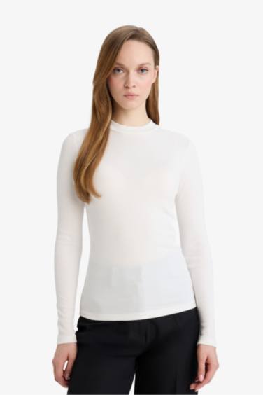 Slim Fit Long Sleeve Tunic