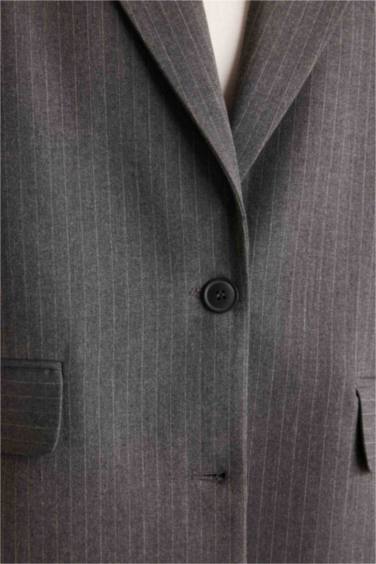 Oversıze Blazer Ceket - Görsel 6