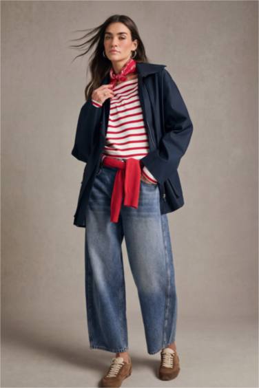 Dik Yaka Trençkot - Görsel 2