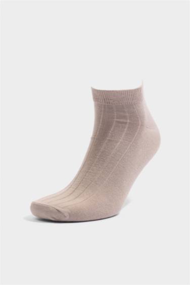 3'lü Bambu Patik Çorap - Görsel 4