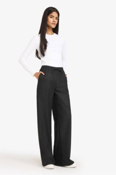Straight Fit Normal Waist Standard Length Trousers