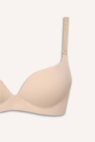 Kaplı Pedli Tişört Bra - Görsel 8