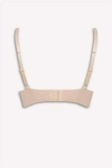 Micro Kaplı Yarım Dolgulu Balensiz Tişört Bra