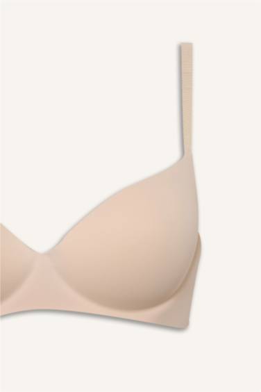 Micro Kaplı Yarım Dolgulu Balensiz Tişört Bra