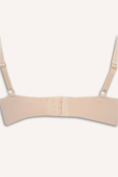Micro Kaplı Yarım Dolgulu Balensiz Tişört Bra