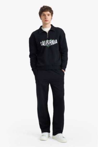 Relax Fıt İnce Sweatshirt Kumaşı Alt