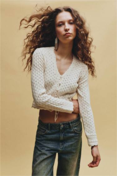 Slım Fıt Hırka - Görsel 3