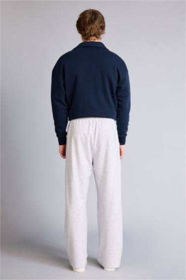 Baggy Fıt Sweatshirt Kumaşı Alt - Görsel 5