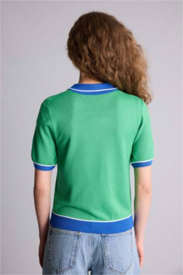 Regular Fıt Triko Kazak - Görsel 6