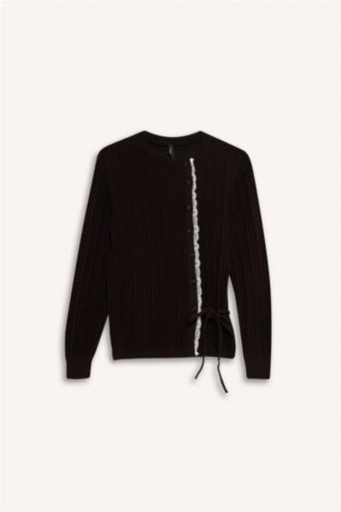 Regular Fıt Hırka - Görsel 7