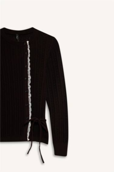 Regular Fıt Hırka - Görsel 8