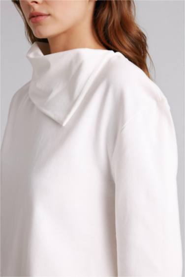 Regular Fıt Uzun Kollu Tunik - Görsel 4