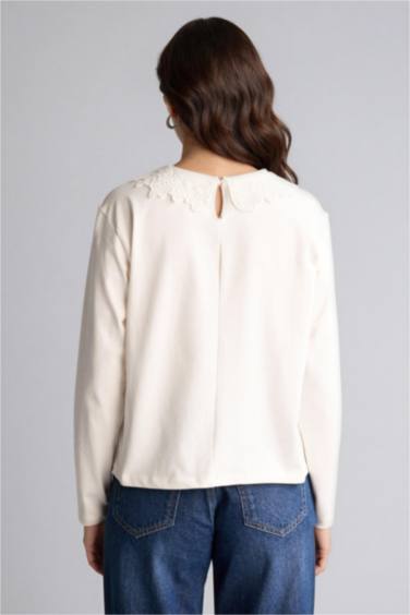 Regular Fıt Uzun Kollu Tunik - Görsel 7