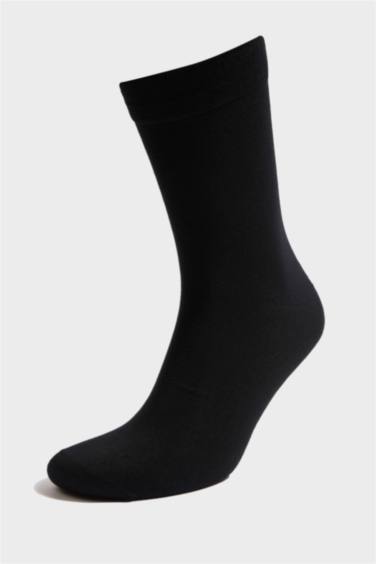 5'li Bambu Uzun Çorap - Görsel 2