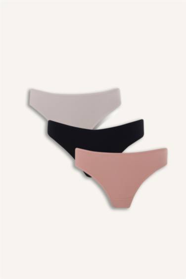 Ribbed 3 Piece Panties