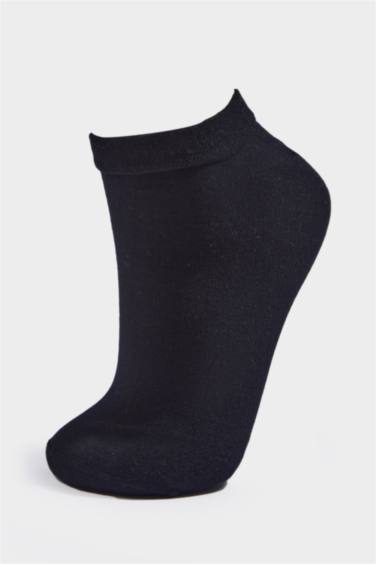 5'li Bambu Patik Çorap - Görsel 4