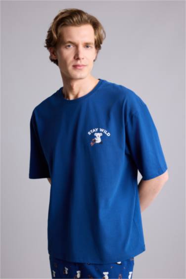 Boxy Fıt Kısa Kollu 2'li Takım - Görsel 3