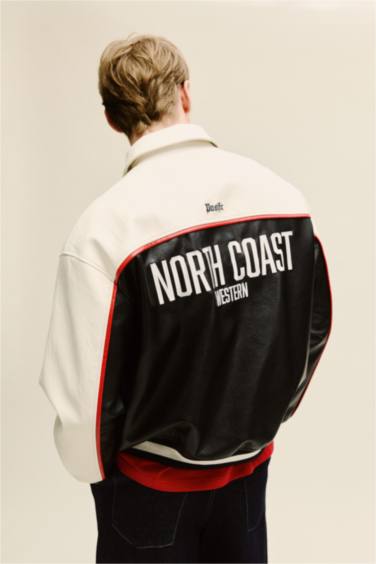 Düğmeli ribanalı Mont - Görsel 5