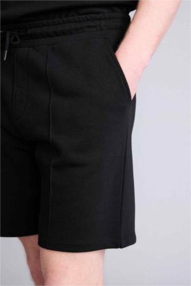 Regular Fıt İnce Sweatshirt Kumaşı Alt - Görsel 3