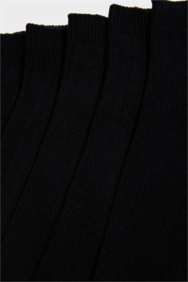 5'li Pamuklu Patik Çorap - Görsel 4