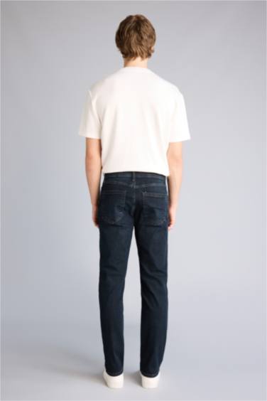 Sergio Regular Fıt Normal Bel Boru Paça Pantolon - Görsel 6