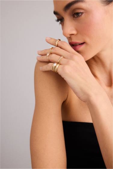 Kadın 8'li Yüzük - Görsel 2