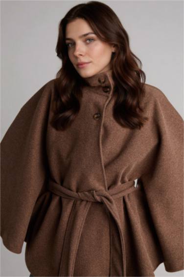 Dik Yaka Ceket - Görsel 3