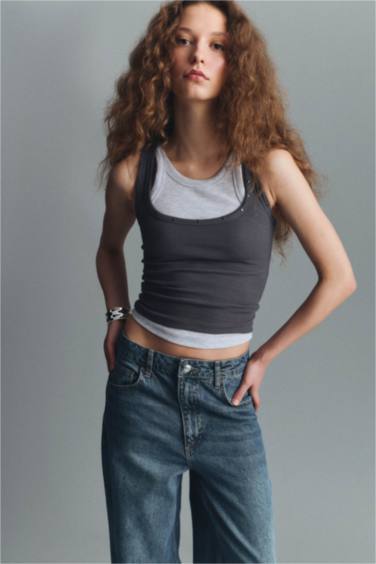 Fıtted Fitilli Kaşkorse Atlet