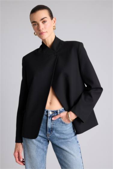 Oversıze Blazer Ceket - Görsel 3