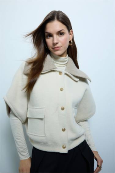 Overshirt Fit Cardigan