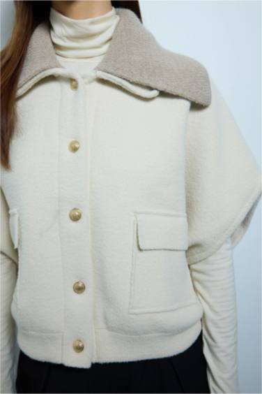 Overshirt Fit Cardigan