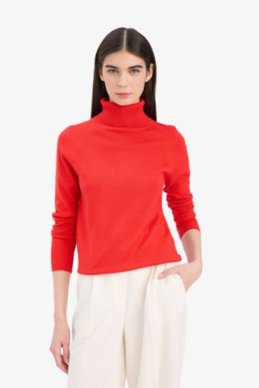 қалыпты пішім мойынжейде Пулловер